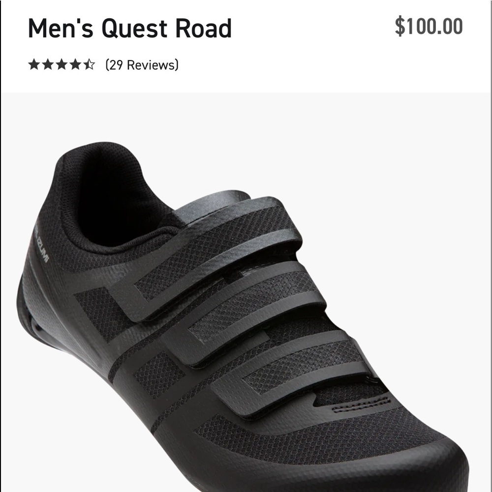 Pearl Izumi Men’s Cycling Shoes Quest Road Size 46
